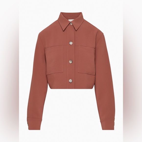 Aritzia Tops - Aritzia Button Down Cropped Jacket